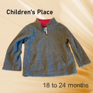Children's place fleece pullover 18 to 24 months